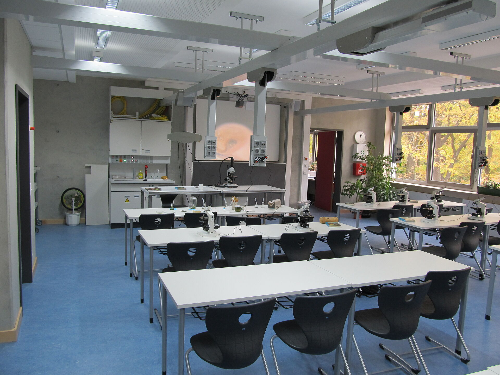 Carl-Bechstein-Gymnasium Klassenraum